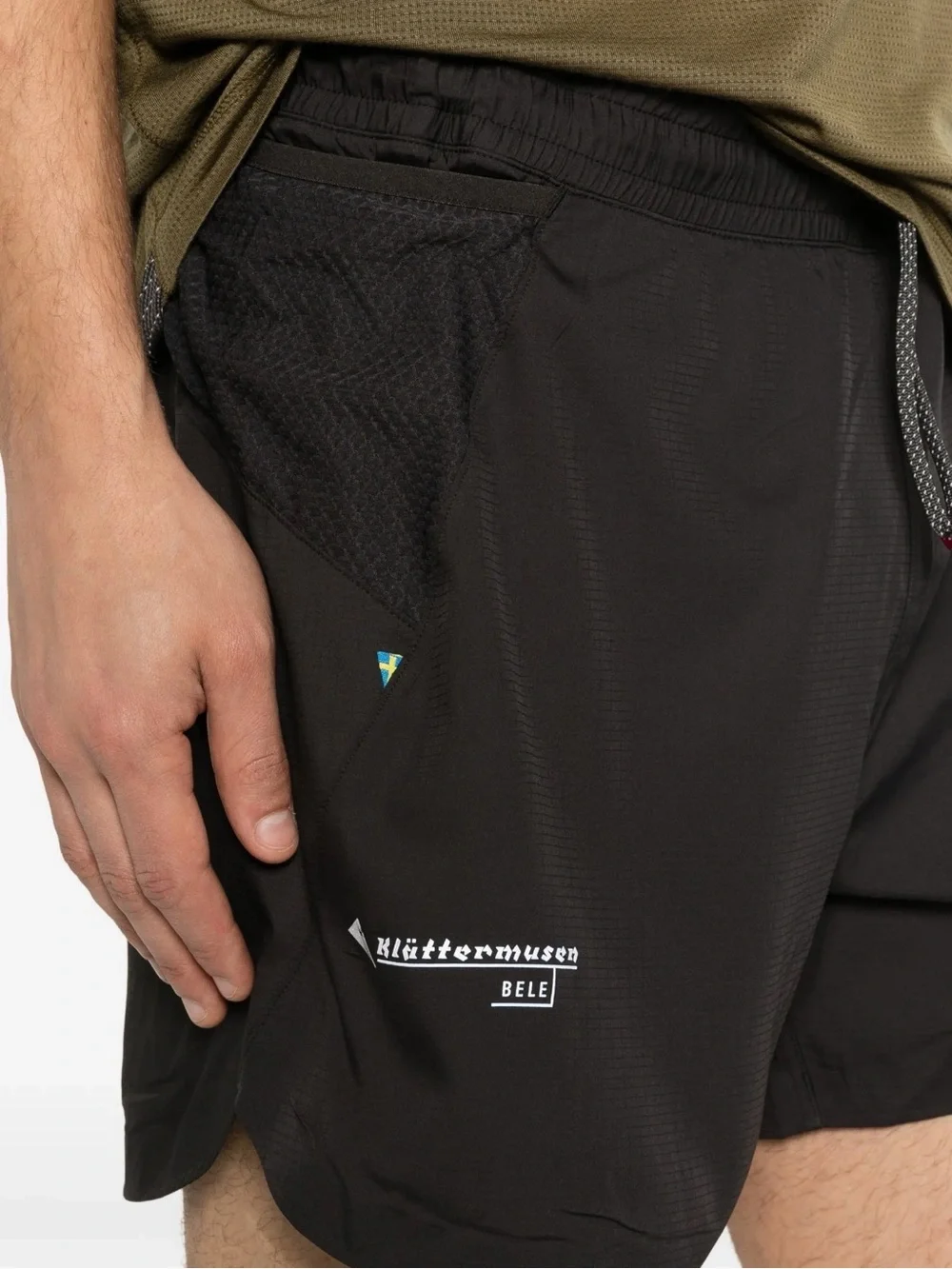 Klättermusen Bele Drawstring Shorts Black Size S
